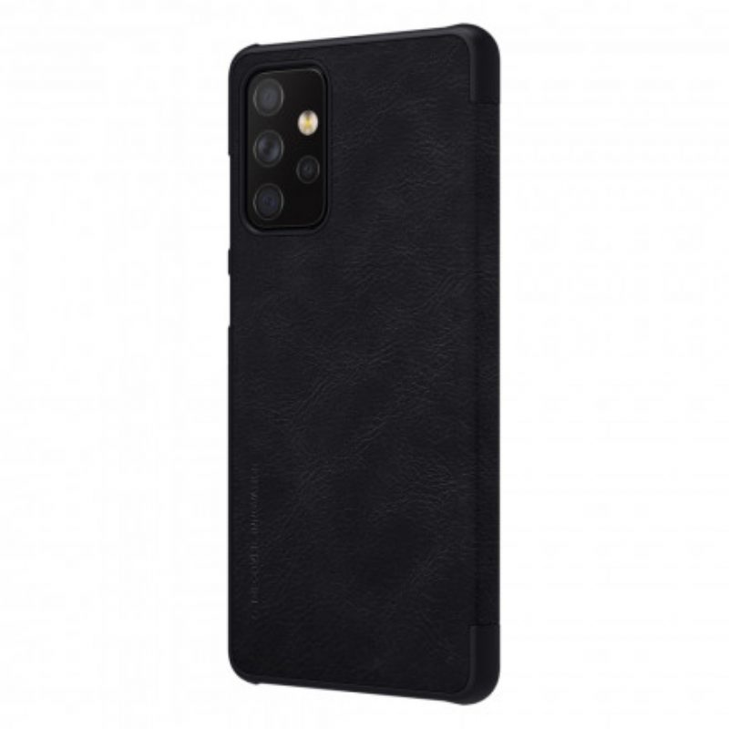Folio Cover Samsung Galaxy A72 4G / A72 5G Custodia in pelle Serie Nillkin Qin