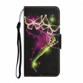 Folio Cover Samsung Galaxy A72 4G / A72 5G Farfalle Magiche