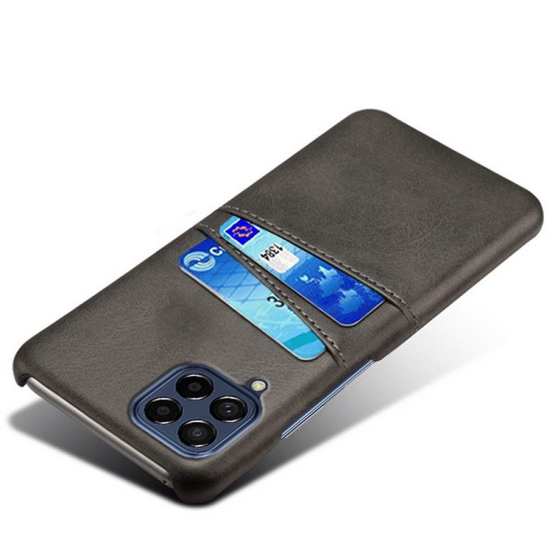 Cover Samsung Galaxy M53 5G Portacarte Effetto Pelle