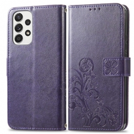 Custodia A Portafoglio Samsung Galaxy M53 5G Quadrifoglio
