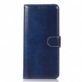 Custodia A Portafoglio Samsung Galaxy M53 5G Stile E Cuciture In Pelle