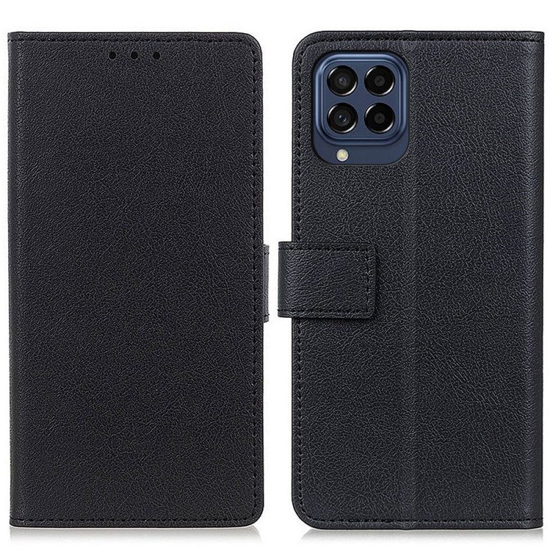 Custodia in pelle Samsung Galaxy M53 5G Classico