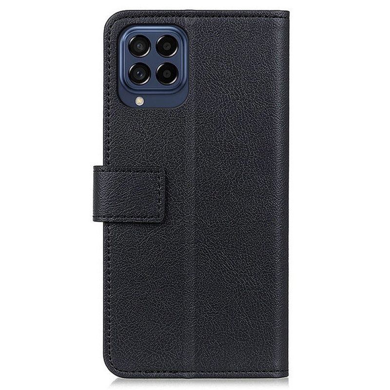 Custodia in pelle Samsung Galaxy M53 5G Classico