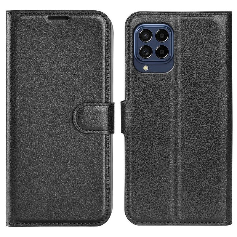 Custodia in pelle Samsung Galaxy M53 5G Classico