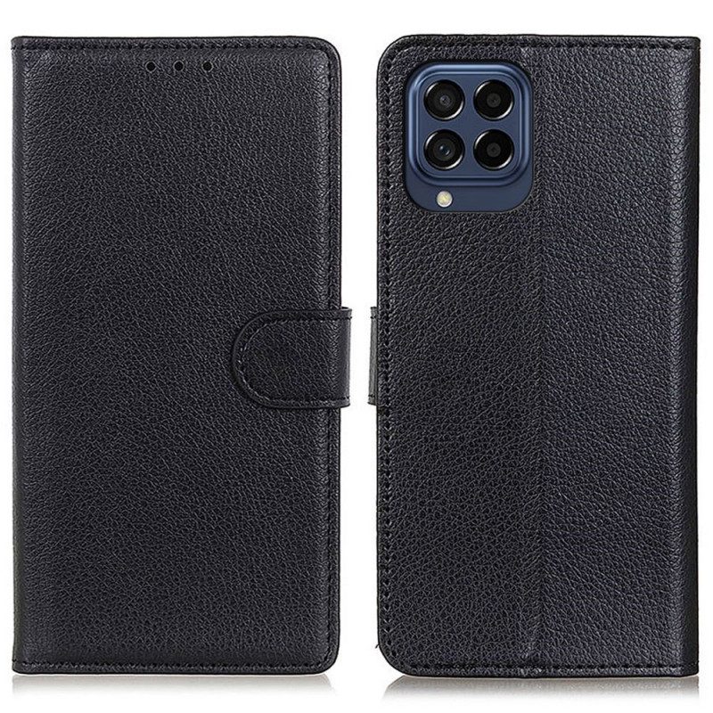 Custodia in pelle Samsung Galaxy M53 5G Ecopelle Tradizionale