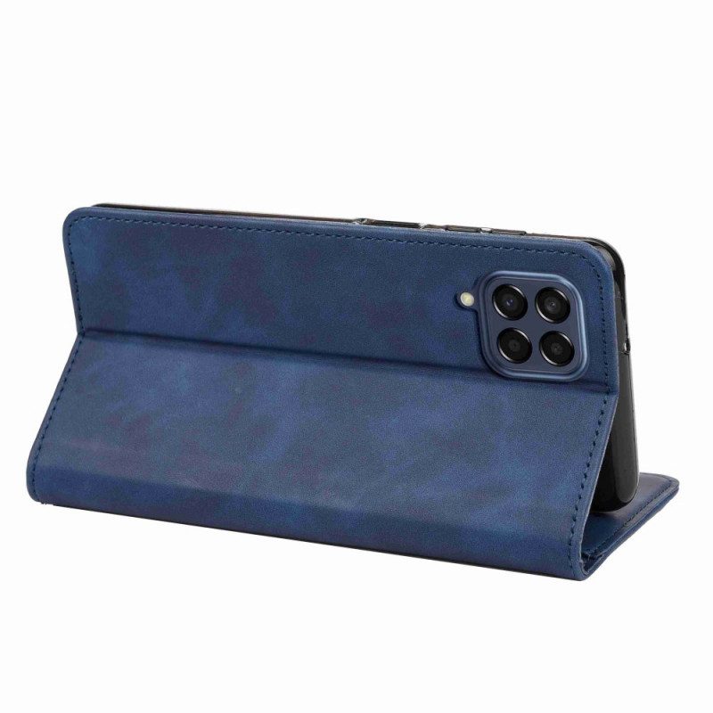 Custodia in pelle Samsung Galaxy M53 5G Eleganza Bicolore
