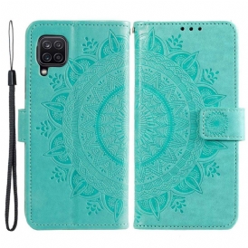 Custodia in pelle Samsung Galaxy M53 5G Mandala Del Sole