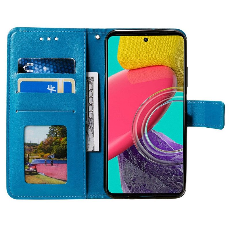 Custodia in pelle Samsung Galaxy M53 5G Mandala Del Sole