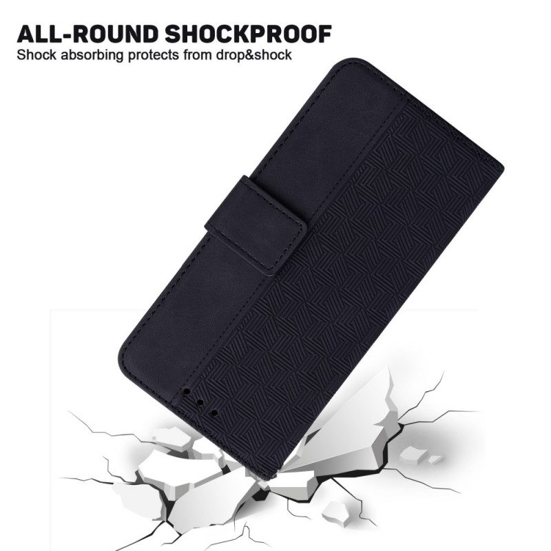 Custodia in pelle Samsung Galaxy M53 5G Modello Con Cinturino