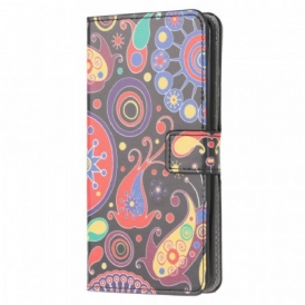 Custodia in pelle Samsung Galaxy M53 5G Modello Galassia