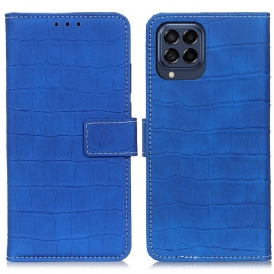 Custodia in pelle Samsung Galaxy M53 5G Potere Del Coccodrillo