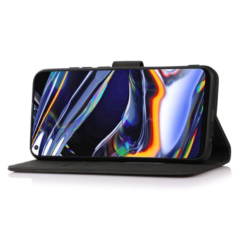 Custodia in pelle Samsung Galaxy M53 5G Similpelle Khazneh
