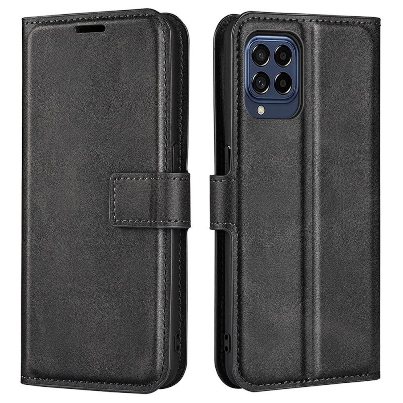Custodia in pelle Samsung Galaxy M53 5G Sottile Effetto Pelle Estremo
