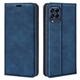Folio Cover Samsung Galaxy M53 5G Custodia in pelle Morbidezza Al Tatto