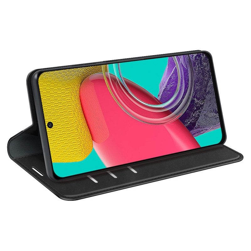 Folio Cover Samsung Galaxy M53 5G Custodia in pelle Morbidezza Al Tatto