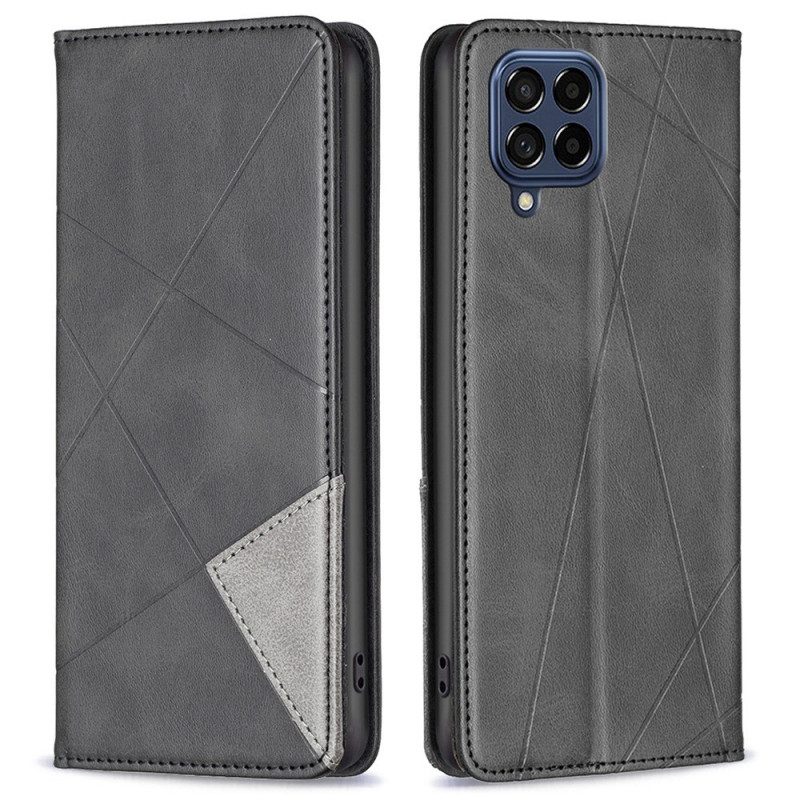 Folio Cover Samsung Galaxy M53 5G Custodia in pelle Stile D'artista