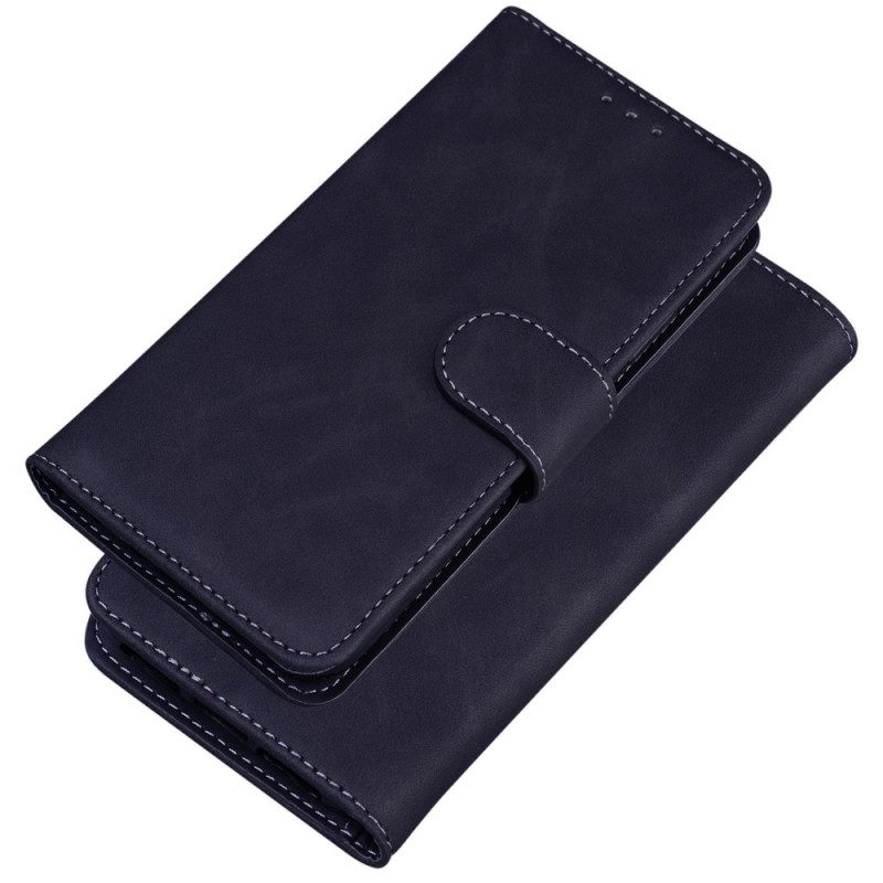 Folio Cover Samsung Galaxy M53 5G Ecopelle Tinta Unita