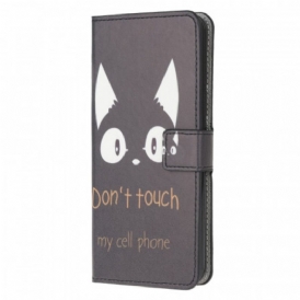 Folio Cover Samsung Galaxy M53 5G Non Toccare Il Mio Cellulare