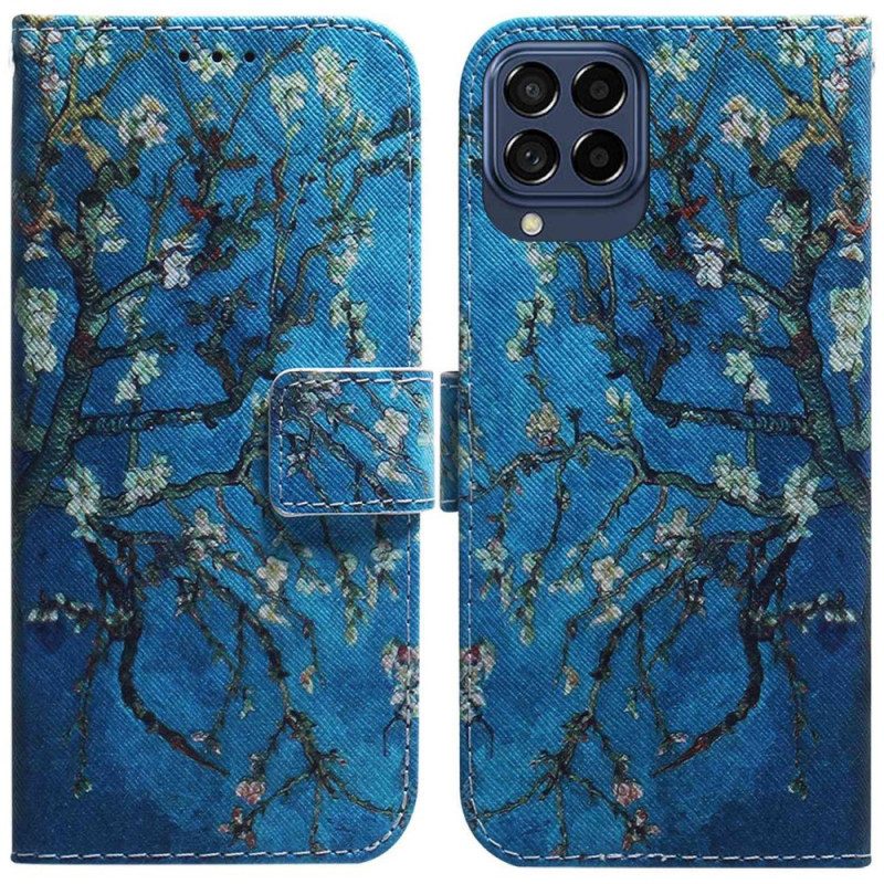 Folio Cover Samsung Galaxy M53 5G Rami Fioriti