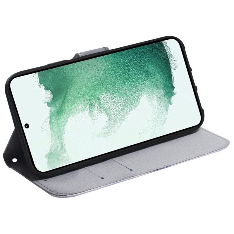 Folio Cover Samsung Galaxy M53 5G Rami Fioriti