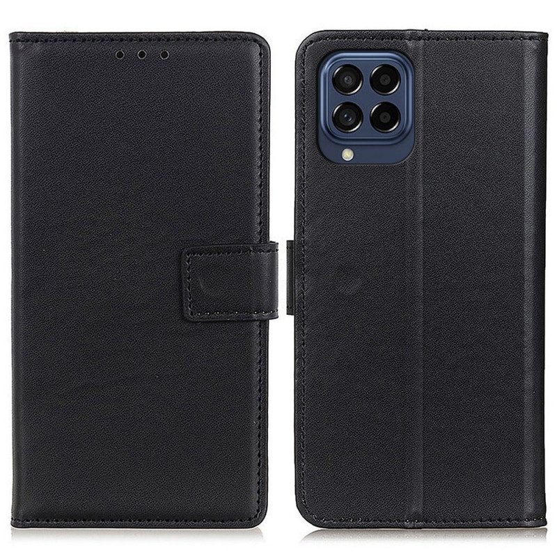 Folio Cover Samsung Galaxy M53 5G Stile In Pelle
