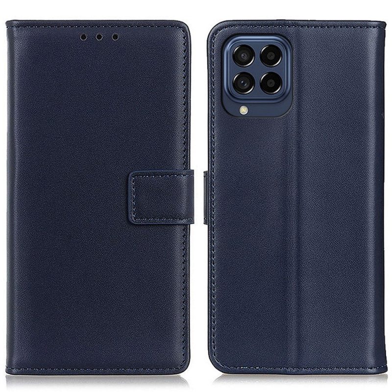 Folio Cover Samsung Galaxy M53 5G Stile In Pelle
