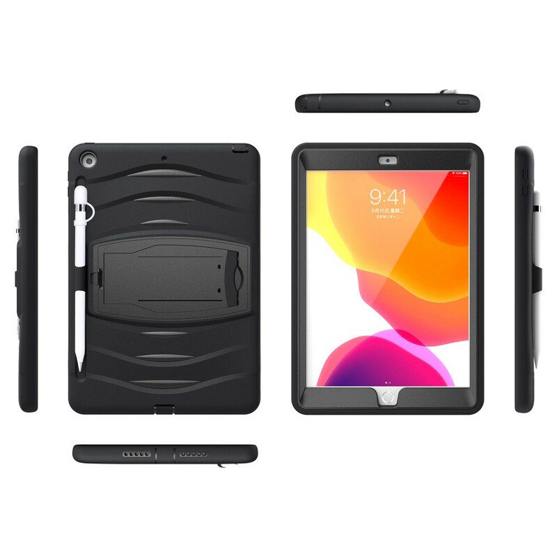 Cover iPad 10.2" (2020) (2019) Protezione Paraurti Con Staffa