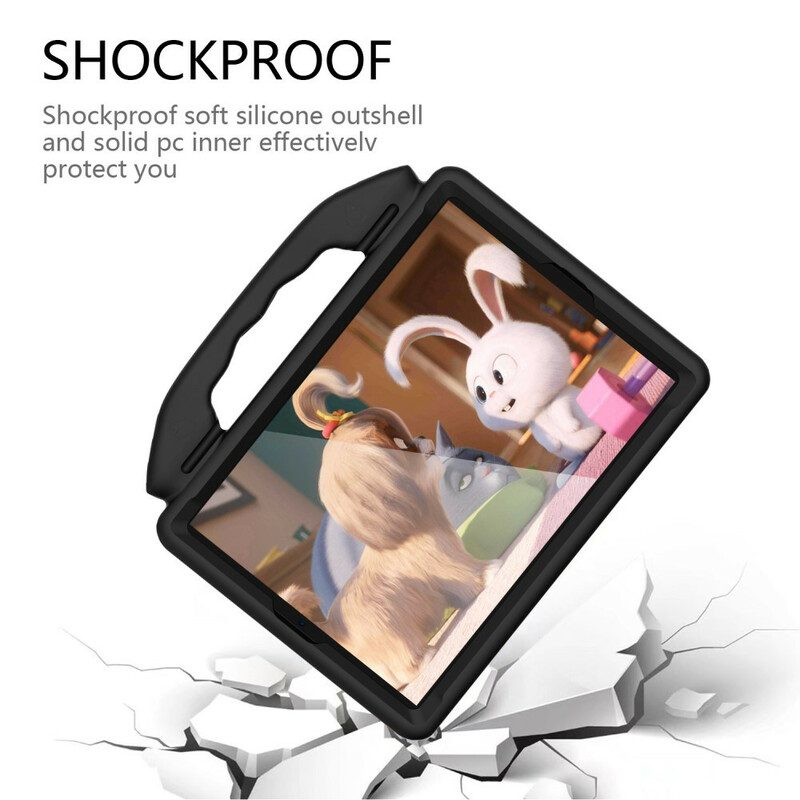 Cover iPad 10.2" (2020) (2019) Supporto Per Bambini A Mani Libere