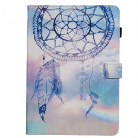Custodia in pelle iPad 10.2" (2020) (2019) Acchiappasogni Ad Acquerello