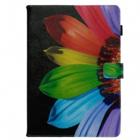 Custodia in pelle iPad 10.2" (2020) (2019) Colore Del Fiore