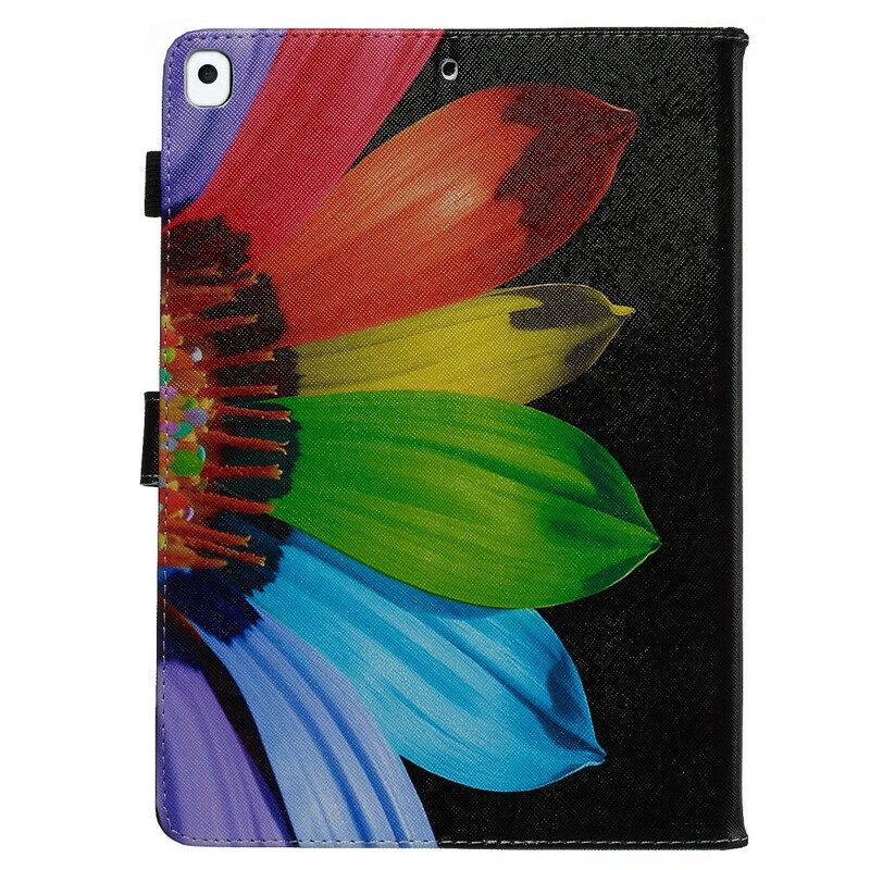 Custodia in pelle iPad 10.2" (2020) (2019) Colore Del Fiore