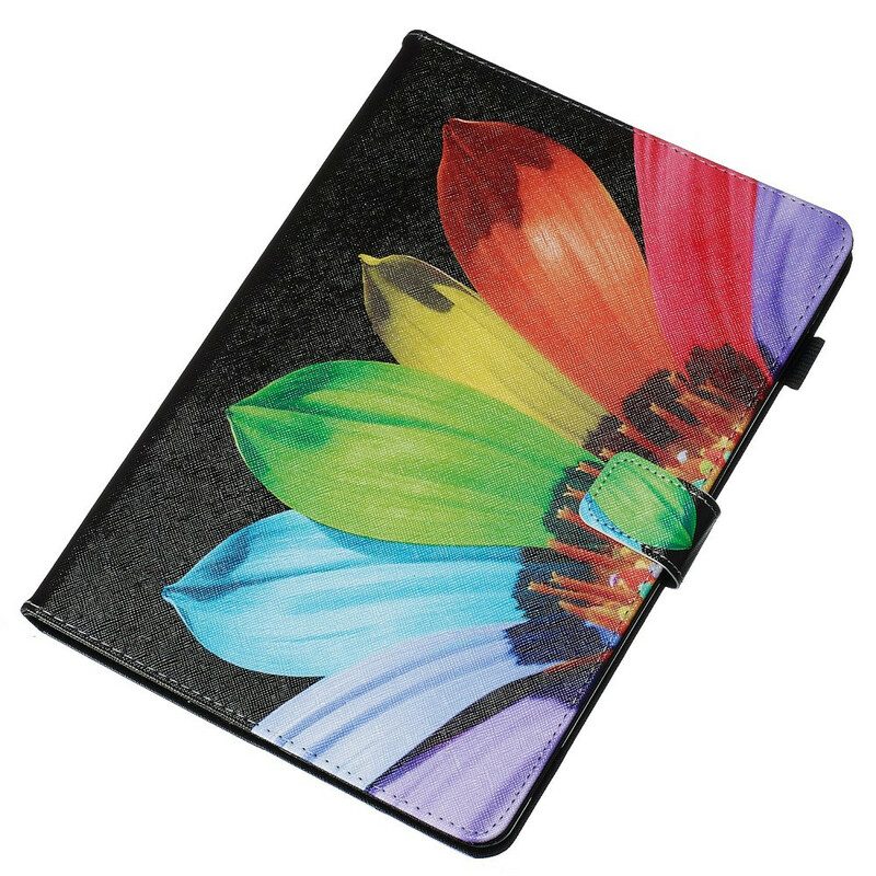 Custodia in pelle iPad 10.2" (2020) (2019) Colore Del Fiore