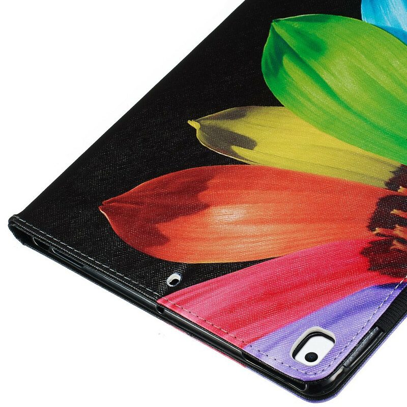 Custodia in pelle iPad 10.2" (2020) (2019) Colore Del Fiore