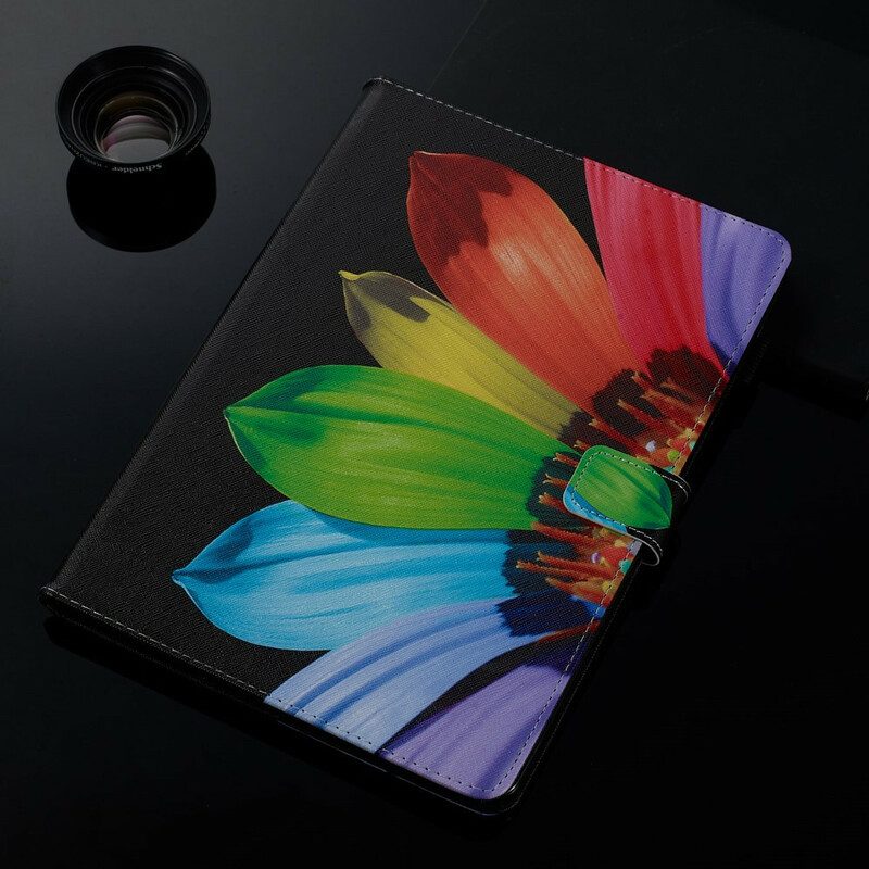 Custodia in pelle iPad 10.2" (2020) (2019) Colore Del Fiore