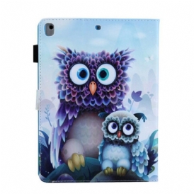 Custodia in pelle iPad 10.2" (2020) (2019) Gufi Smarriti