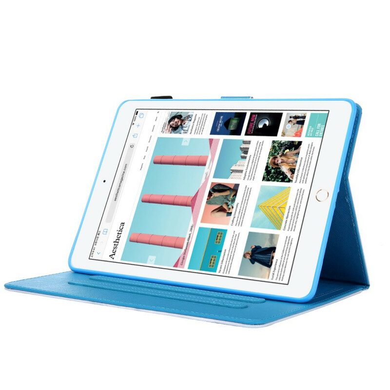 Custodia in pelle iPad 10.2" (2020) (2019) Gufi Smarriti