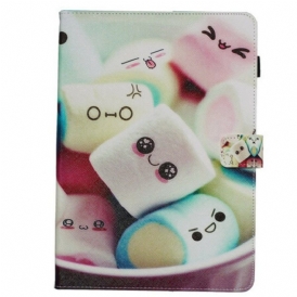Custodia in pelle iPad 10.2" (2020) (2019) Marshmallow Divertenti
