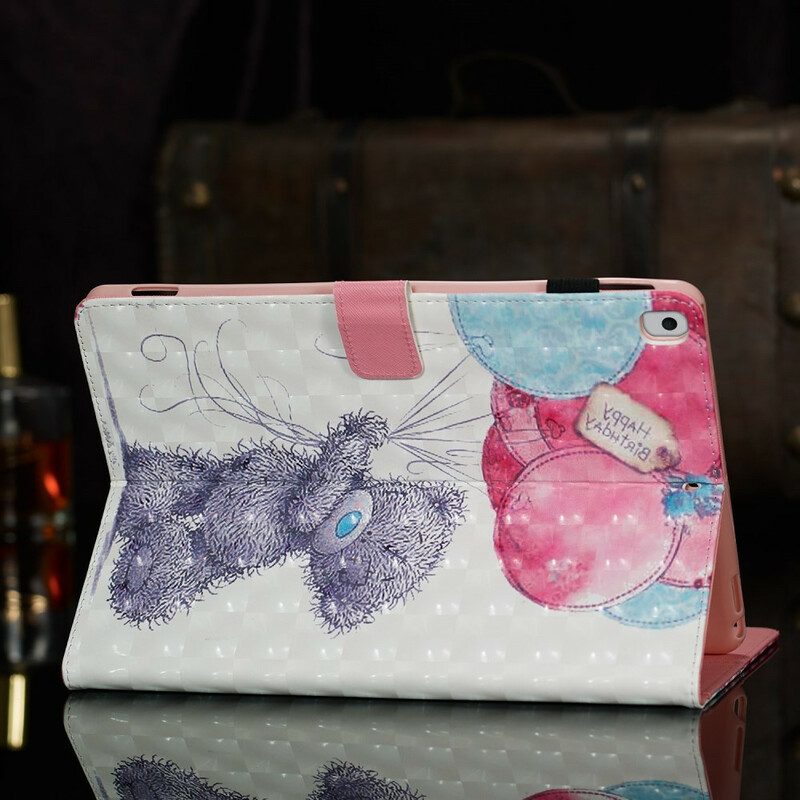 Custodia in pelle iPad 10.2" (2020) (2019) Orsetto