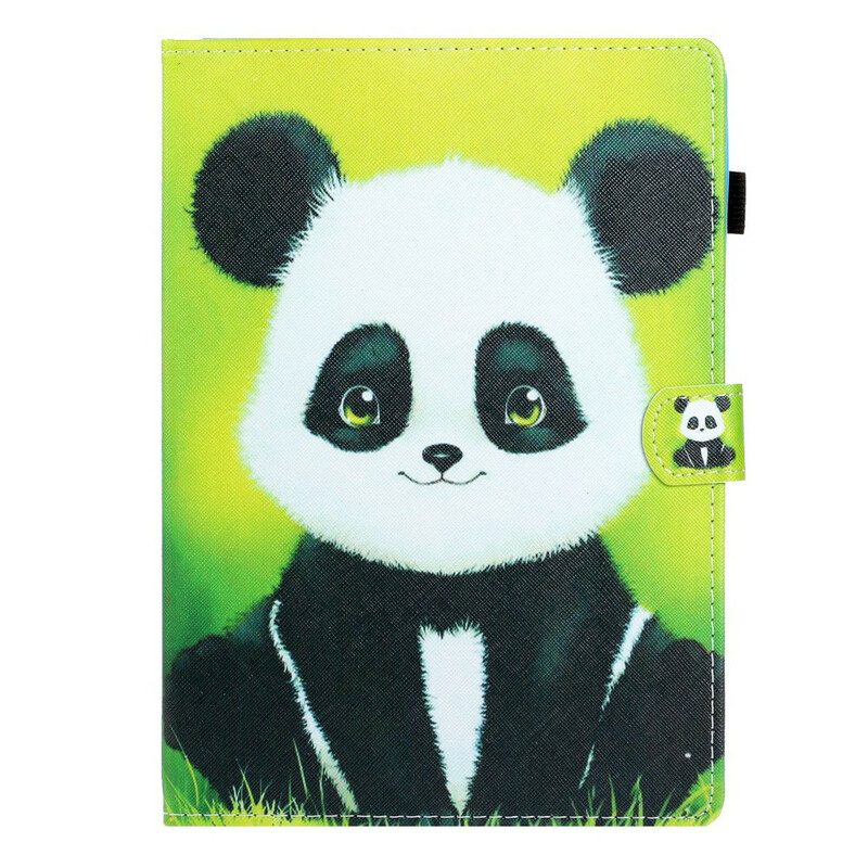 Custodia in pelle iPad 10.2" (2020) (2019) Panda / Gattino