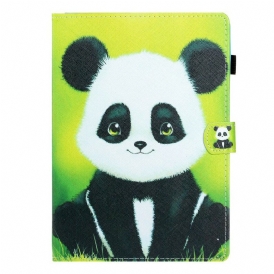 Custodia in pelle iPad 10.2" (2020) (2019) Panda / Gattino