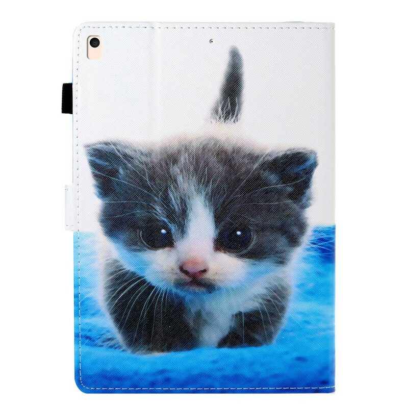 Custodia in pelle iPad 10.2" (2020) (2019) Panda / Gattino