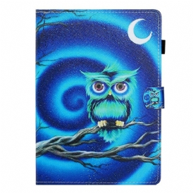 Custodia in pelle iPad 10.2" (2020) (2019) Uccello Divertente