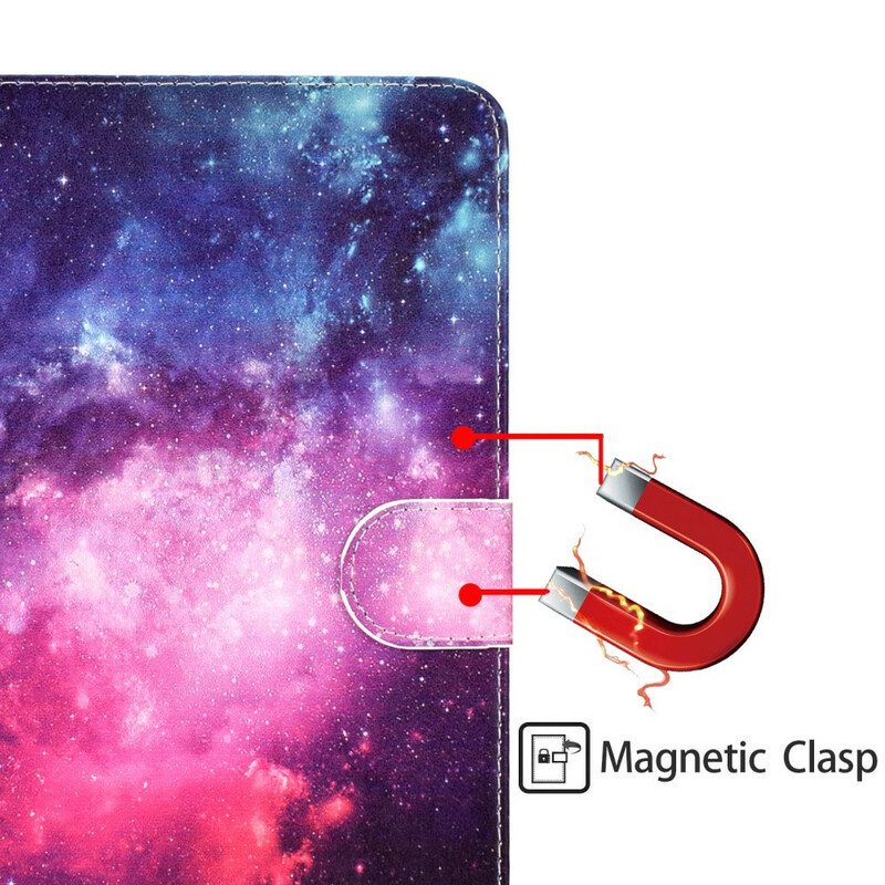 Custodia in pelle iPad 10.2" (2020) (2019) Universo