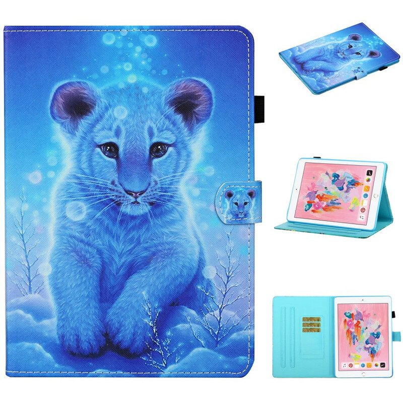 Folio Cover iPad 10.2" (2020) (2019) Cucciolo Di Tigre