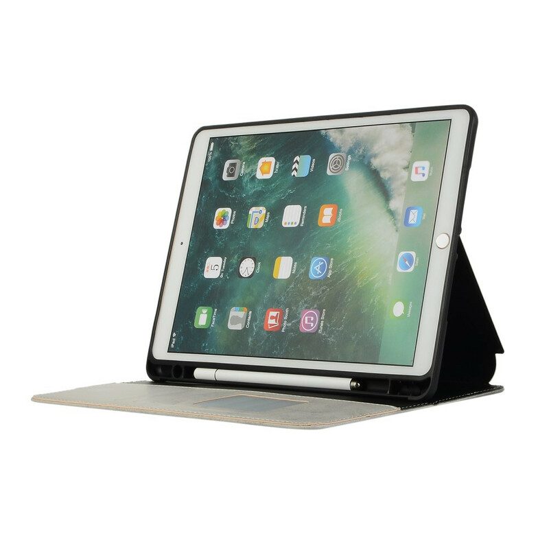 Folio Cover iPad 10.2" (2020) (2019) Effetto Pelle Di Lusso
