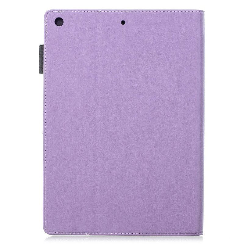 Folio Cover iPad 10.2" (2020) (2019) Effetto Pelle Diamanti Floreali