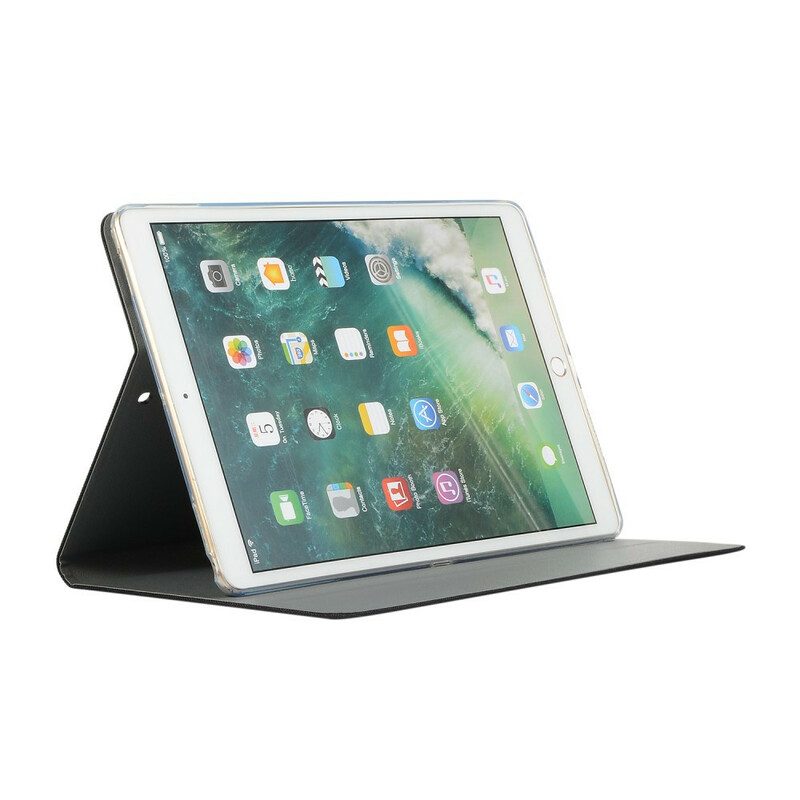 Folio Cover iPad 10.2" (2020) (2019) Effetto Tessuto