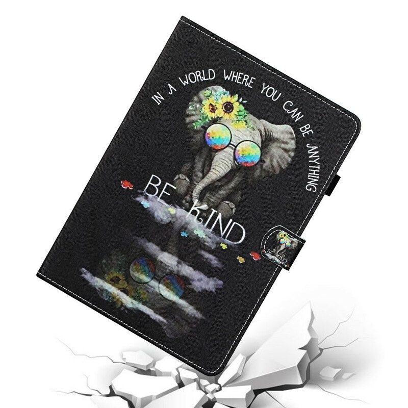 Folio Cover iPad 10.2" (2020) (2019) Elefante Sii Gentile