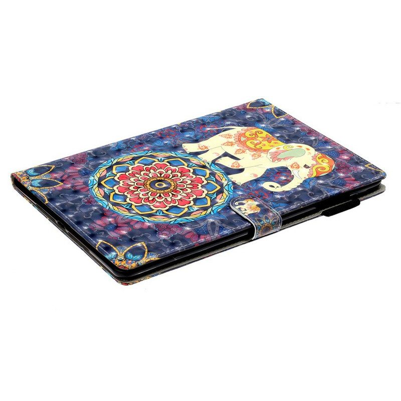 Folio Cover iPad 10.2" (2020) (2019) Elefanti Indiani