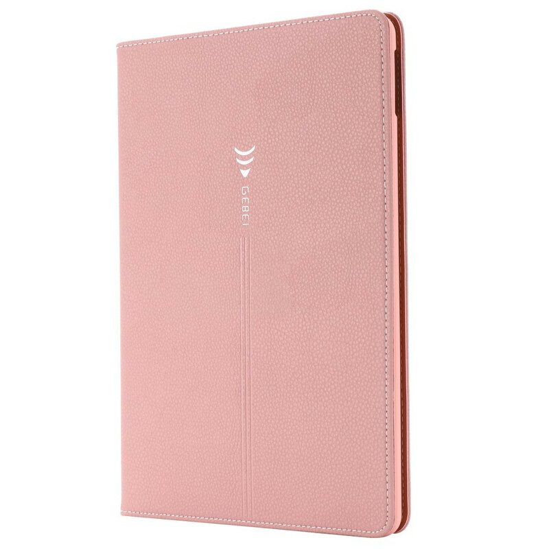 Folio Cover iPad 10.2" (2020) (2019) Gebei Ecopelle Litchi